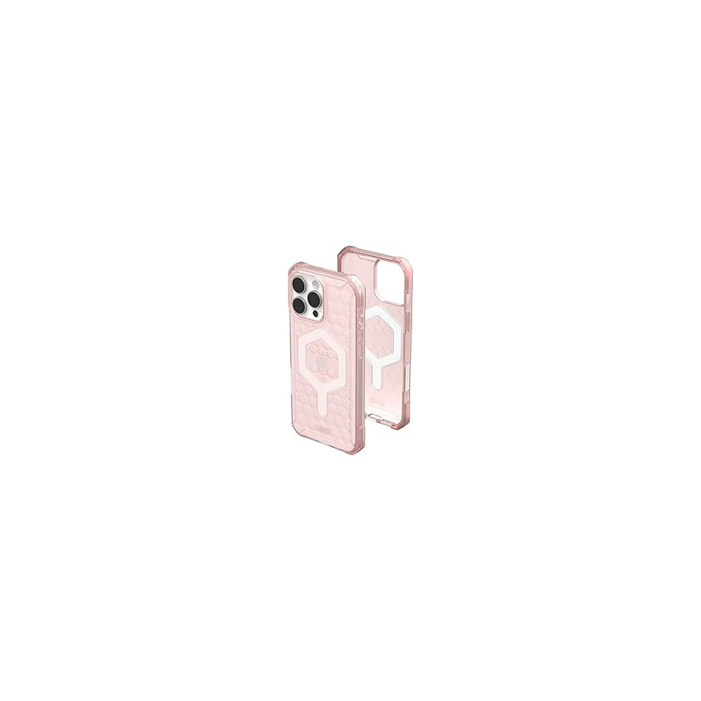 Urban Armor Gear Uag Essential Armor For Iphone 16 Pro Max Case Cover 16 Feet Drop Tested Magsafe Compatible, Rose