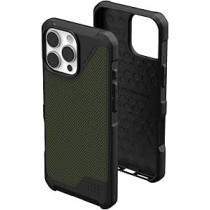 Urban Armor Gear Uag Metropolis Lt Magsafe Compatible For Iphone 16 Pro Max Case Cover, 18 Feet Drop Tested, Kevlar Olive