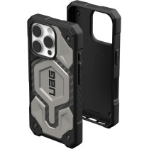 Urban Armor Gear Uag Monarch Pro Magsafe Compatible For Iphone 16 Pro Case Cover, 25 Feet Drop Tested, Titanium