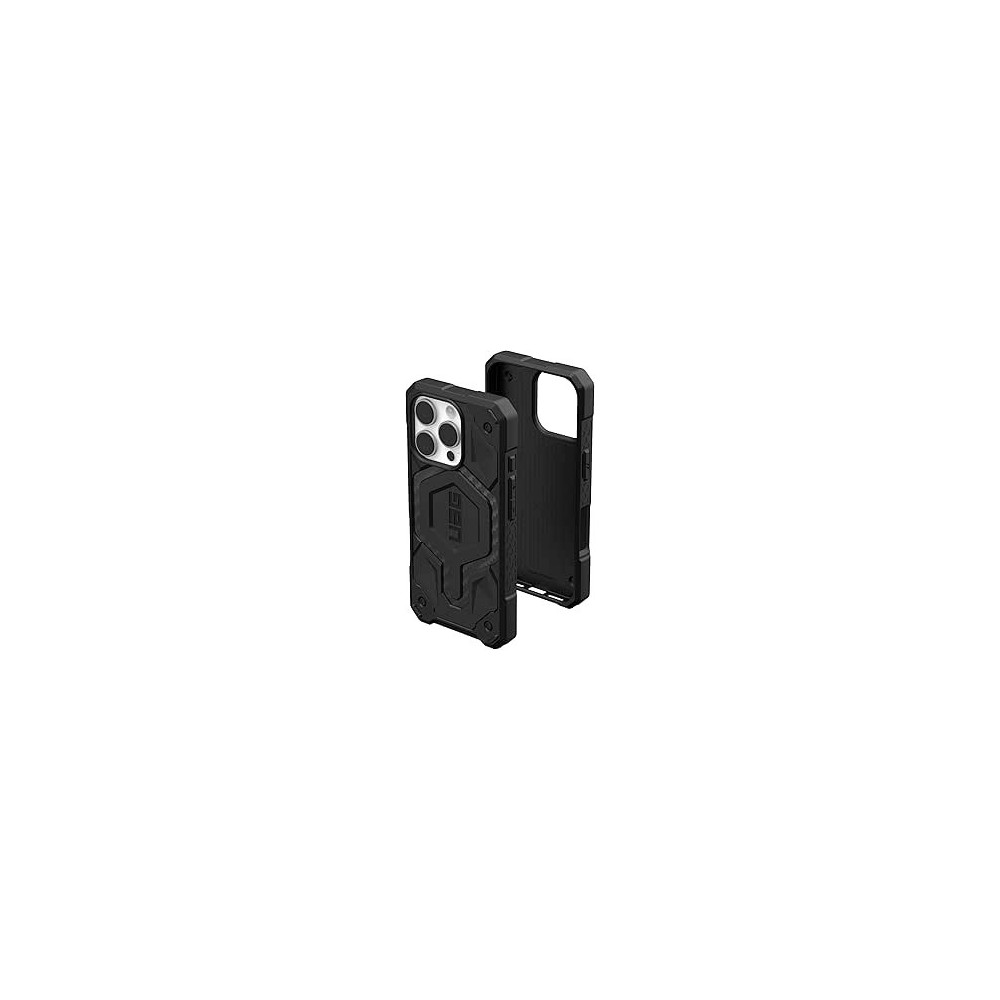 Urban Armor Gear Uag Monarch Pro Magsafe Compatible For Iphone 16 Pro Case Cover, 25 Feet Drop Tested, Carbon Fiber