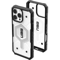 Urban Armor Gear Uag Pathfinder Clear For Iphone 16 Pro Max Case Cover, 18 Feet Drop Tested Magsafe Compatible, Ice Silver