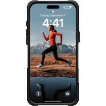 Urban Armor Gear Uag Plasma Xte Magsafe Compatible For Iphone 16 Pro Max Case Cover 20 Feet Drop Tested With Kickstand, Black/Clear