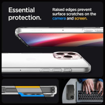 Spigen Liquid Crystal Designed For Iphone 16 Pro Max Case Cover, Crystal Clear