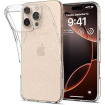 Spigen Liquid Crystal Glitter Designed For Iphone 16 Pro Max Case Cover, Crystal Quartz