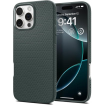 Spigen Liquid Air Designed For Iphone 16 Pro Max Case Cover, Abyss Green