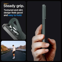 Spigen Liquid Air Designed For Iphone 16 Pro Max Case Cover, Abyss Green