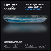 Spigen Liquid Air Designed For Iphone 16 Pro Max Case Cover, Abyss Green
