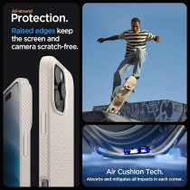 Spigen Liquid Air Designed For Iphone 16 Pro Max Case Cover, Natural Titanium