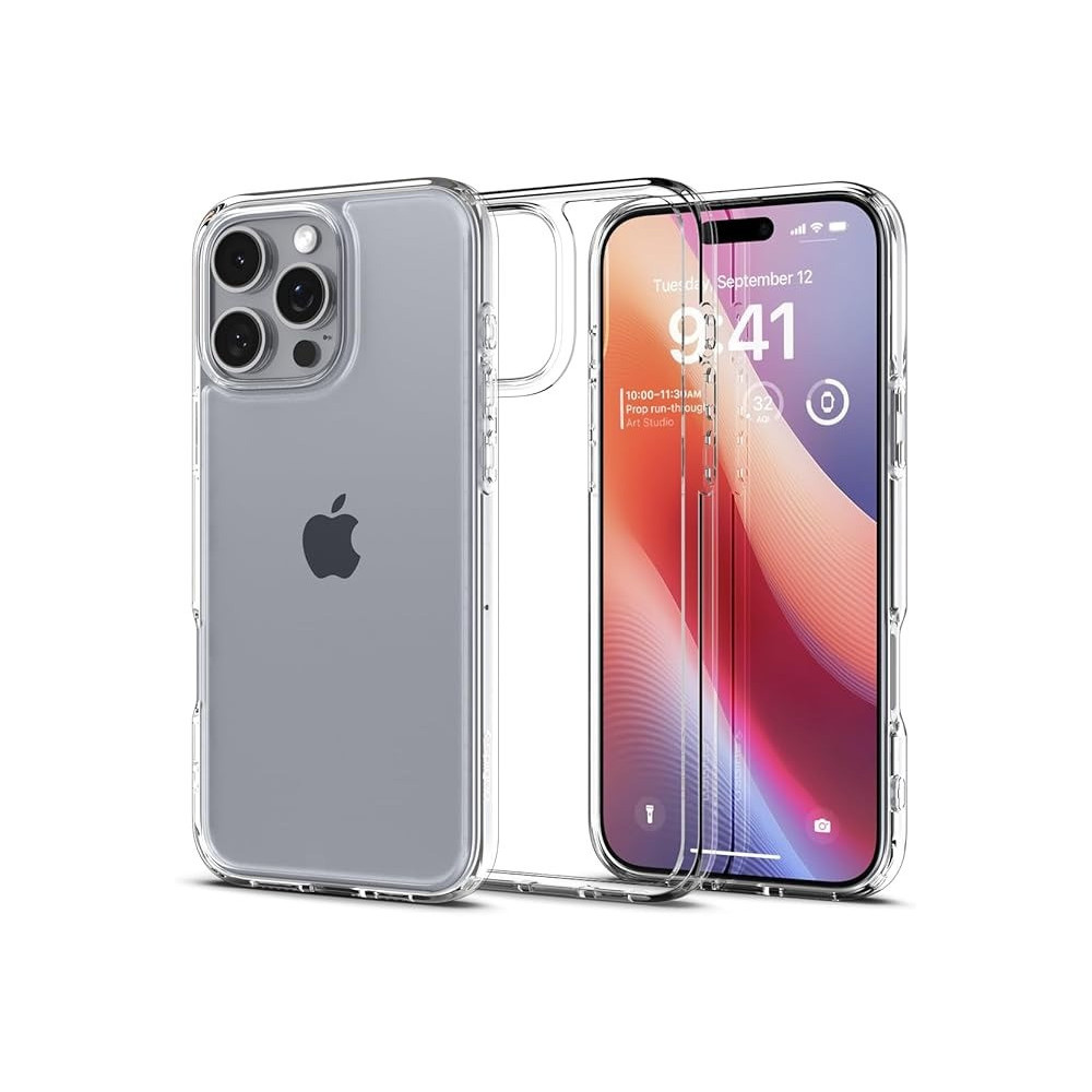 Spigen Ultra Hybrid Designed For Iphone 16 Pro Max Case Cover, Crystal Clear
