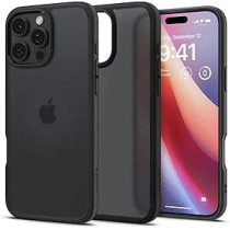Spigen Ultra Hybrid Designed For Iphone 16 Pro Max Case Cover, Frost Black
