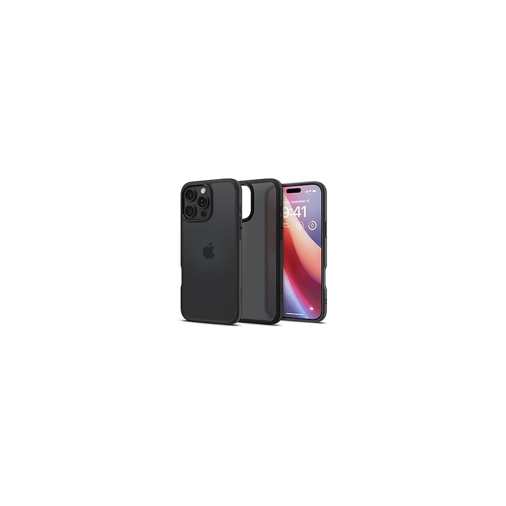 Spigen Ultra Hybrid Designed For Iphone 16 Pro Max Case Cover, Frost Black