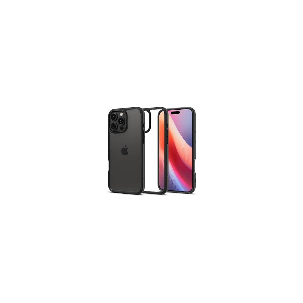 Spigen Ultra Hybrid Designed For Iphone 16 Pro Max Case Cover, Matte Black