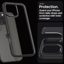 Spigen Ultra Hybrid Designed For Iphone 16 Pro Max Case Cover, Matte Black