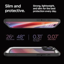 Spigen Ultra Hybrid Designed For Iphone 16 Pro Max Case Cover, Matte Black