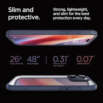 Spigen Ultra Hybrid Designed For Iphone 16 Pro Max Case Cover, Navy Blue