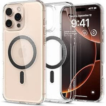 Spigen Ultra Hybrid Magfit Designed For Iphone 16 Pro Max Case Cover Magsafe Compatible, Carbon Fiber