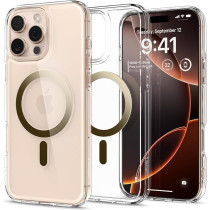 Spigen Ultra Hybrid Magfit Designed For Iphone 16 Pro Max Case Cover Magsafe Compatible, Clear