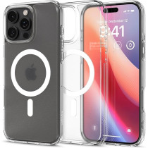 Spigen Ultra Hybrid Magfit Designed For Iphone 16 Pro Max Case Cover Magsafe Compatible, Frost Clear