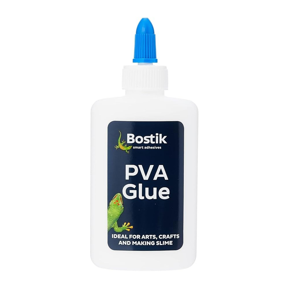 Bostik PVA Glue Ideal For Arts, Crafts And Making Slime 118ml, White