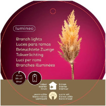 Lumineo Micro LED Warm White Branches Light Indoor, Outdoor
