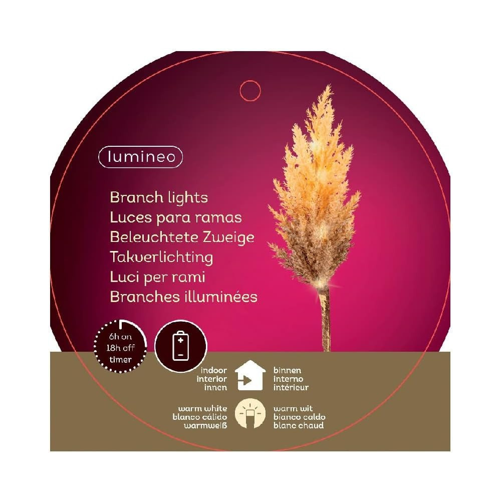 Lumineo Micro LED Warm White Branches Light Indoor, Outdoor