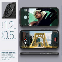 Caseology Parallax Mag For iPhone 16 Case Cover MagSafe Compatible Military Grade, Matte Black