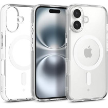 Caseology Capella Mag For iPhone 16 Case Cover MagSafe Compatible, Clear White