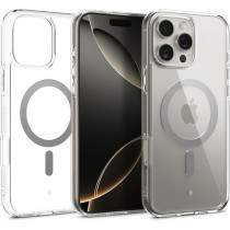 Caseology Capella Mag For iPhone 16 Pro Max Case Cover MagSafe Compatible, Clear Grey