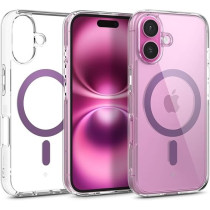 Caseology Capella Mag For iPhone 16 Case Cover MagSafe Compatible, Clear Purple