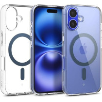 Caseology Capella Mag For iPhone 16 Case Cover MagSafe Compatible, Clear Ocean Blue