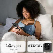 Spigen Ultra Hybrid MagFit Designed For iPhone 16 Pro Max Case Cover MagSafe Compatible, Classic Black