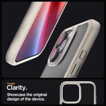 Spigen Ultra Hybrid Designed For iPhone 16 Pro Max Case Cover, Natural Titanium