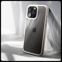 Spigen Ultra Hybrid Designed For iPhone 16 Pro Max Case Cover, Natural Titanium