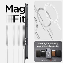 Spigen Liquid Crystal MagFit Designed For iPhone 16 Case Cover MagSafe Compatible, Crystal Clear
