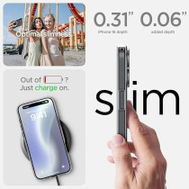 Spigen Liquid Crystal MagFit Designed For iPhone 16 Case Cover MagSafe Compatible, Crystal Clear
