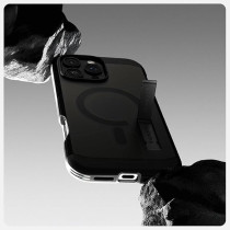 Spigen Tough Armor MagFit AI Designed For iPhone 16 Pro Max Case Cover MagSafe Compatible, Frost Black