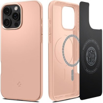 Spigen Thin Fit MagFit Designed For iPhone 16 Pro Max Case Cover MagSafe Compatible, Rose Titanium