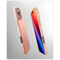 Spigen Thin Fit MagFit Designed For iPhone 16 Pro Max Case Cover MagSafe Compatible, Rose Titanium