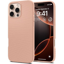 Spigen Liquid Air Designed For iPhone 16 Pro Max Case Cover, Rose Titanium