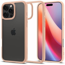 Spigen Ultra Hybrid Designed For iPhone 16 Pro Max Case Cover, Rose Titanium