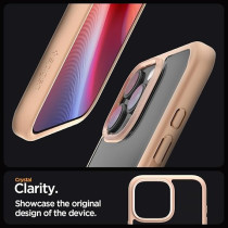 Spigen Ultra Hybrid Designed For iPhone 16 Pro Max Case Cover, Rose Titanium