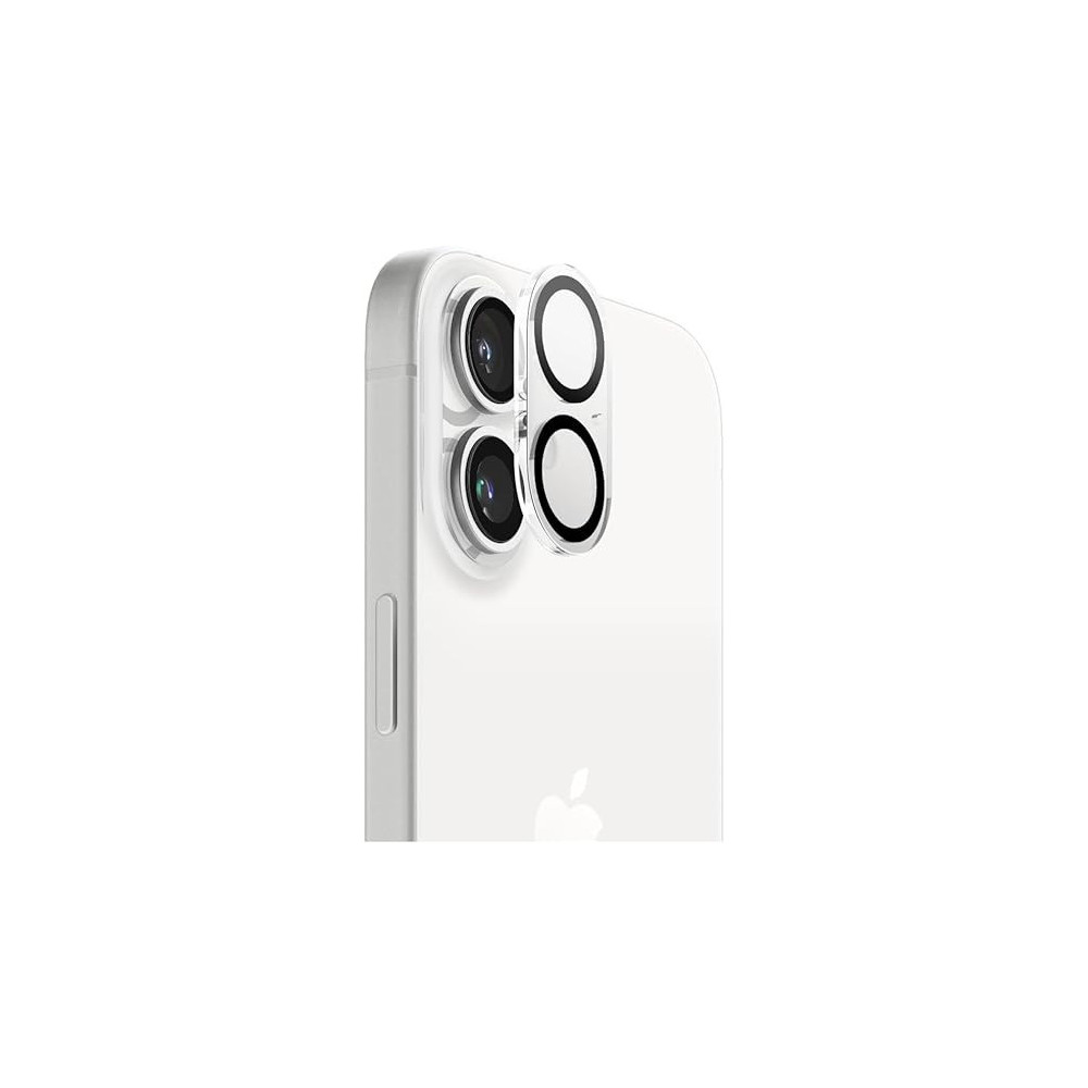 Elago iPhone 16 And iPhone 16 Plus Camera Lens Protector Supreme Tempered Glass, Clear