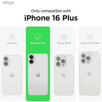Elago Magnetic Hybrid For iPhone 16 Plus Compatible With MagSafe Case Cover, Clear