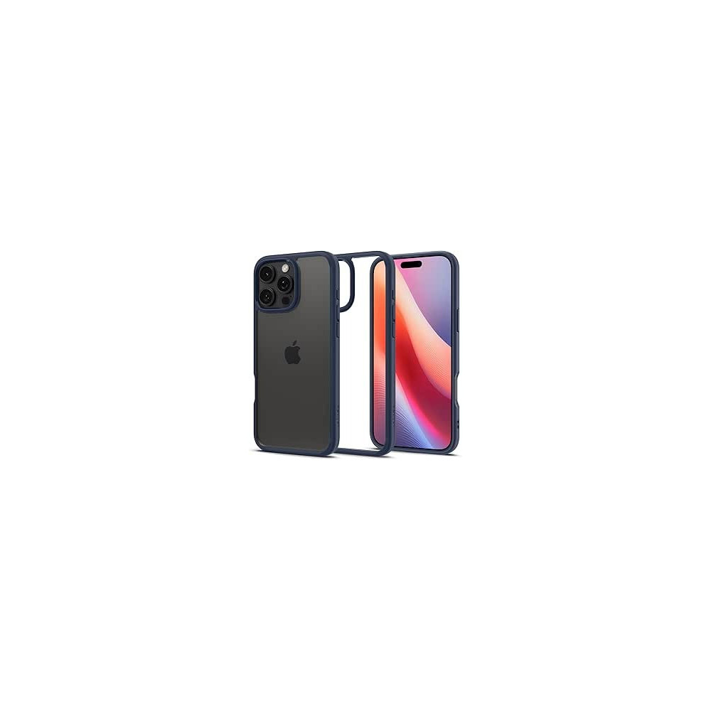 Spigen Ultra Hybrid Designed For Iphone 16 Pro Case Cover, Navy Blue