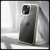 Spigen Ultra Hybrid Designed For Iphone 16 Pro Case Cover, Natural Titanium