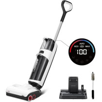 Roborock Dyad Pro Wet and Dry Vacuum Cleaner with 17000Pa Intense Power Suction, Vanquish Wet and Dry Messes with DyadPower, Self-Cleaning And Drying System, Auto Cleaning Solution Dispenser, Black/White, 1 Year Warranty