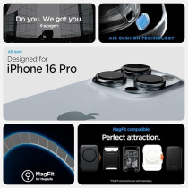 Spigen Ultra Hybrid Magfit Designed For Iphone 16 Pro Case Cover Magsafe Compatible, Zero One
