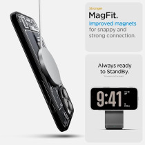 Spigen Ultra Hybrid Magfit Designed For Iphone 16 Pro Case Cover Magsafe Compatible, Zero One