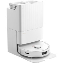 Roborock Q Revo Vacuum And Mop Robot with Suction Station (Suction Power 5500 Pa, 180 min Battery Life, 350 ml Dust/80 ml Water Tank, 200 RPM Rotating Mop Pads, App/Voice Control (White), 1 Year Warranty