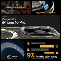 Spigen Ultra Hybrid Magfit Designed For Iphone 16 Pro Case Cover Magsafe Compatible, Digital Camo